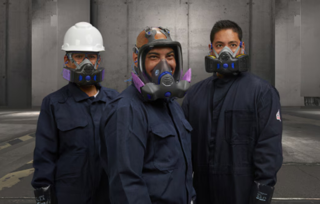 3M™ Secure Click™ Half & Full Face Mask Respirators - 800 Series