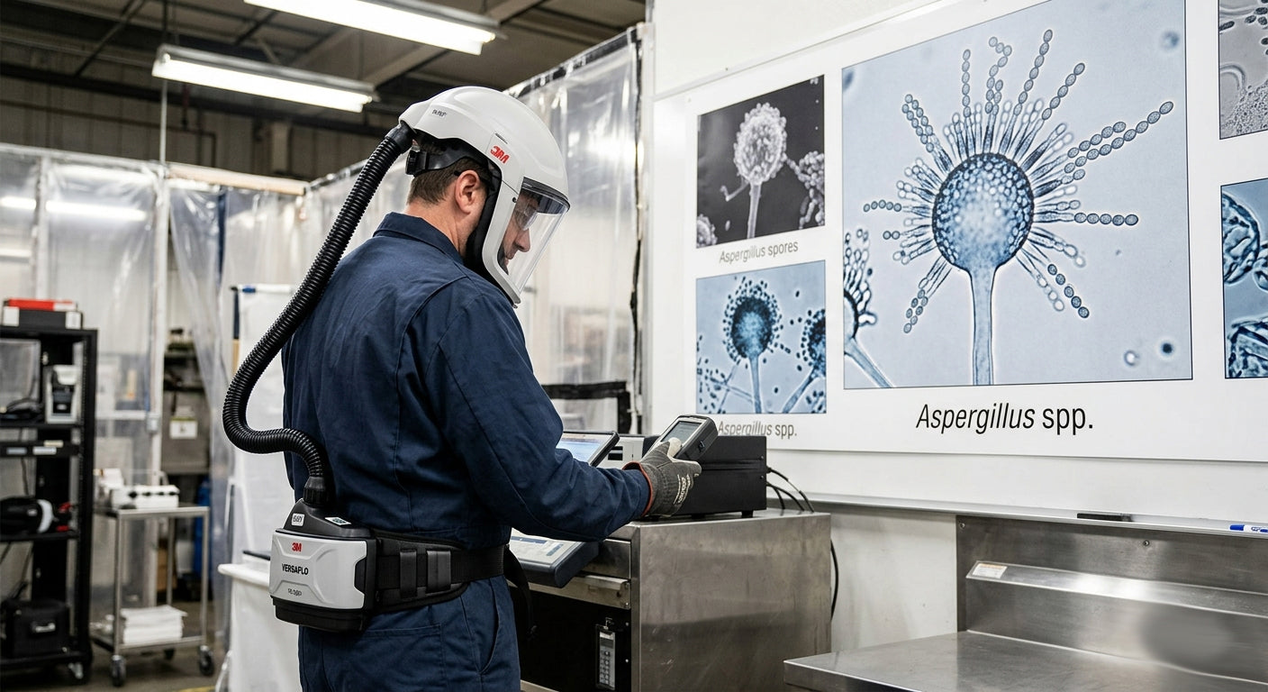 PPE for Aspergillus Spore Protection