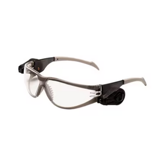 3M™ LED Light Vision™ Safety Glasses, Clear Lens - Pack of 20