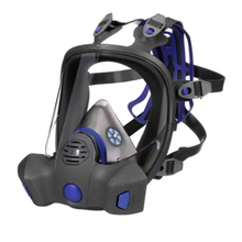 3M Secure Click FF-801 Small Reusable Full Face Mask - Pack of 4