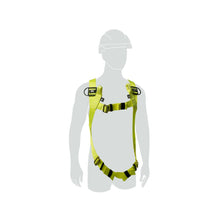 Honeywell Miller H100 Full Body Harness - Single D Ring + Front Loops