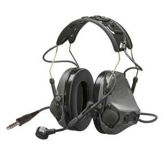 3M™ PELTOR™ ComTac™ VIII Headset, 4-Pin Dual-COMM (Nato) - Charcoal Grey