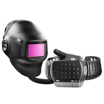 3M Speedglas G5-01VC Welding Helmet With 3M Adflo Powered Air Respirator Starter Kit - 617839