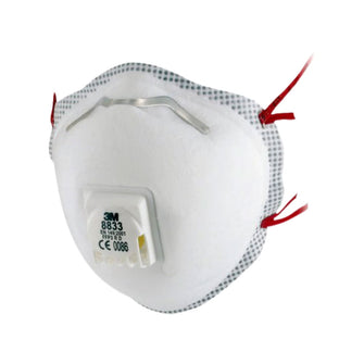 3M™ 8833 FFP3 Valved Particulate Respirator Mask