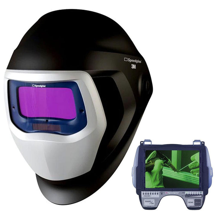 中古】3M スピードグラス 9100FX ＋ ADFLO 呼吸用システムセット スピードグラス 自動遮光溶接面 9100XXi 501826 501826 3M