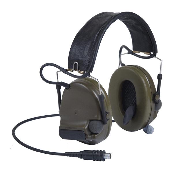 3M Peltor ComTac XPI with Microphone Headset with Neckband Olive
