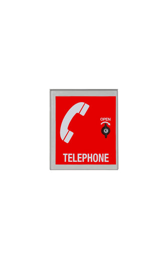 Storacall Small Telephone Cabinet - Red
