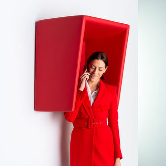 Storacall T900 Faux Leather Acoustic Hood - Red